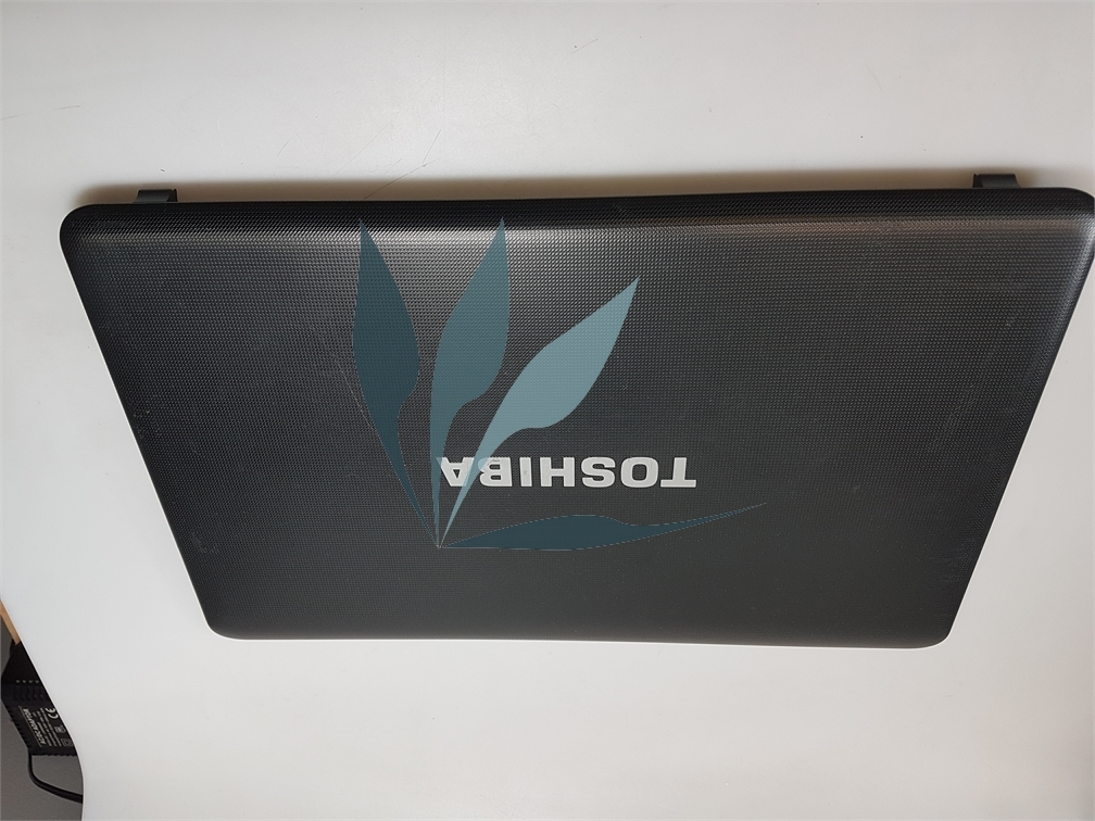 Plasturgie écran, capot extérieur noir avec câblage wifi pour Toshiba Satellite C650